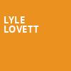 Lyle Lovett, Cathedral Theatre, Detroit