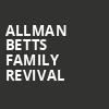 Allman Betts Family Revival, The Fillmore, Detroit