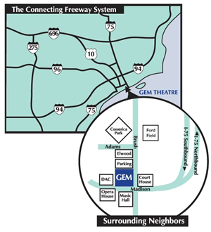 Gem Theater Map