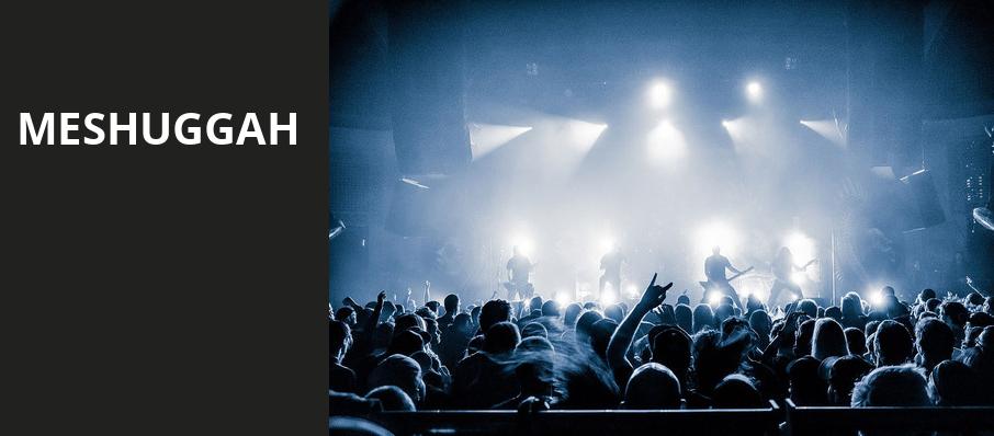 Meshuggah, Royal Oak Music Theatre, Detroit