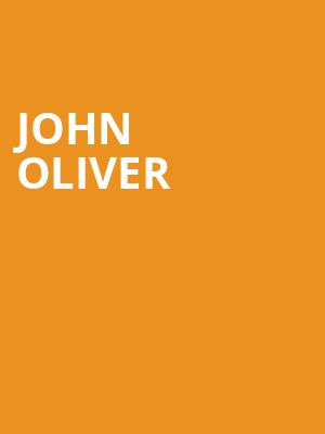 John Oliver, Fox Theatre, Detroit