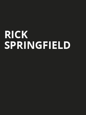 Rick Springfield, Freedom Hill Amphitheater, Detroit