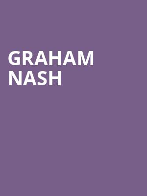 Graham Nash, Royal Oak Music Theatre, Detroit
