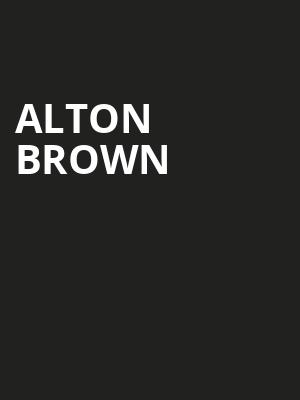 Alton Brown, Fox Theatre, Detroit