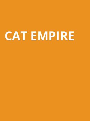 Cat Empire, Saint Andrews Hall, Detroit