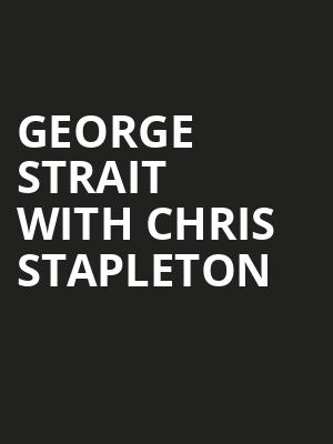 George Strait with Chris Stapleton, Ford Field, Detroit