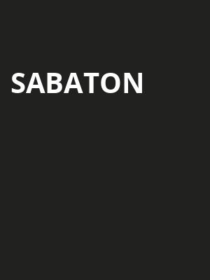 Sabaton, The Fillmore, Detroit