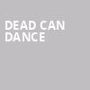 Dead Can Dance, Masonic Temple Theatre, Detroit