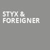 Styx Foreigner, Pine Knob Music Theatre, Detroit