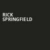 Rick Springfield, Motorcity Casino Hotel, Detroit