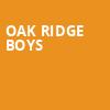 Oak Ridge Boys, Andiamo Celebrity Showroom, Detroit