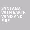 Santana with Earth Wind and Fire, DTE Energy Music Center, Detroit