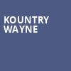Kountry Wayne, The Fillmore, Detroit