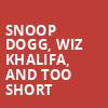 Snoop Dogg Wiz Khalifa and Too Short, Pine Knob Music Theatre, Detroit