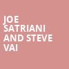 Joe Satriani and Steve Vai, Fisher Theatre, Detroit