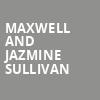 Maxwell and Jazmine Sullivan, Little Caesars Arena, Detroit