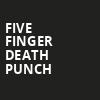 Five Finger Death Punch, DTE Energy Music Center, Detroit