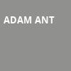 Adam Ant, Masonic Temple Theatre, Detroit